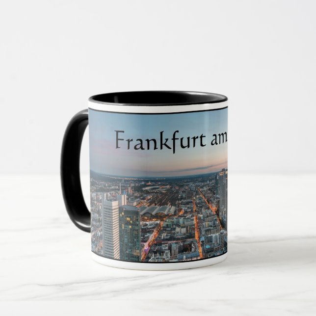Frankfurt Deutschland Tasse (Vorderseite Links)