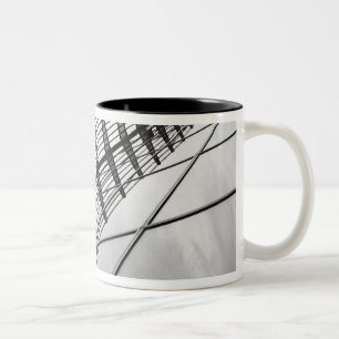 Frankfurt Deutschland, Terminal Außenansicht Zweifarbige Tasse