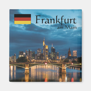 Frankfurt Germany Souvenir Magnet