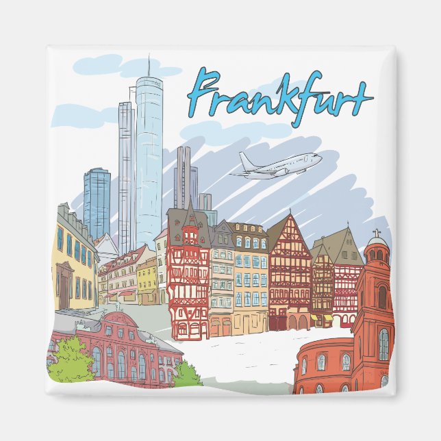 Frankfurt Magnet (Vorne)
