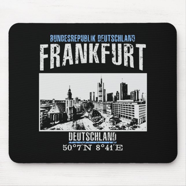 Frankfurt Mousepad (Vorne)