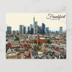 Frankfurt Postkarte