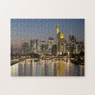 Frankfurt Skyline Deutschland Geschenkgutscheine P Puzzle