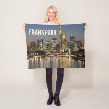 Frankfurt Skyline Deutschland Vintag Souvenirgesch