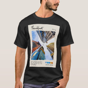 Frankfurt Vintag Watercolor Travel T-Shirt