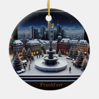 Frankfurt Wunderland: 3D Weihnachtsschmuck