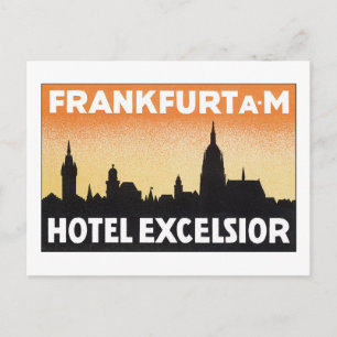Frankfurter Hotel Excelsior Postkarte