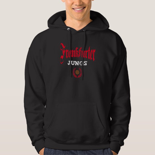 Frankfurter Jungs Frankfurt Fans Ultras und Suppor Hoodie (Vorderseite)