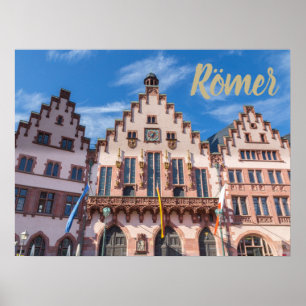 Frankfurter Roemer Deutschland Frankfurter Rathaus Poster