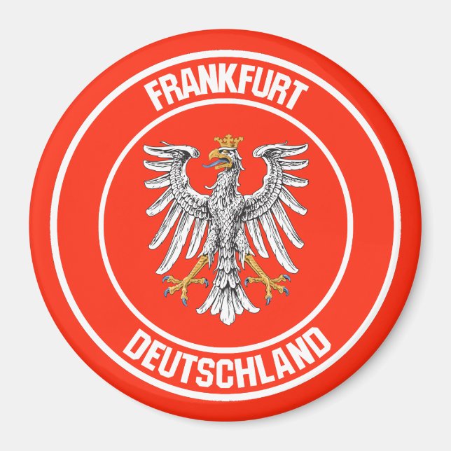 Frankfurter RundEmblem Magnet (Vorne)