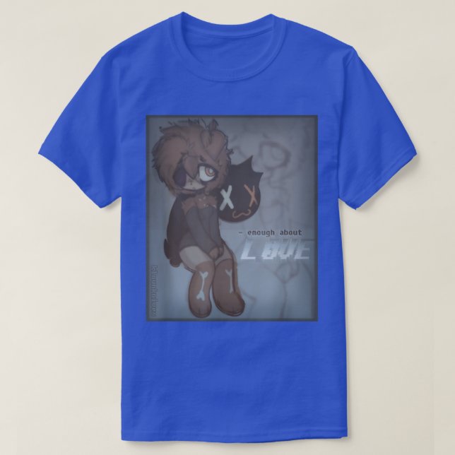 Frankie Furry Red Panda Fairy Grunge Aesthetic Gra T-Shirt (Design vorne)