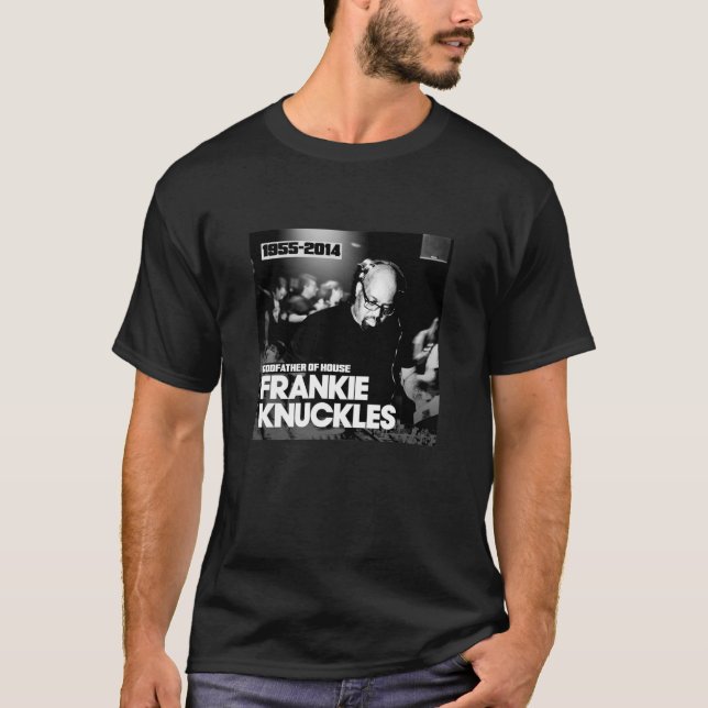 Frankie Knuckles RIP T-Shirt (Vorderseite)