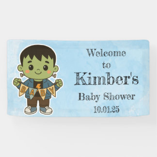 Frankie’s Baby Shower Welcome Sign Banner