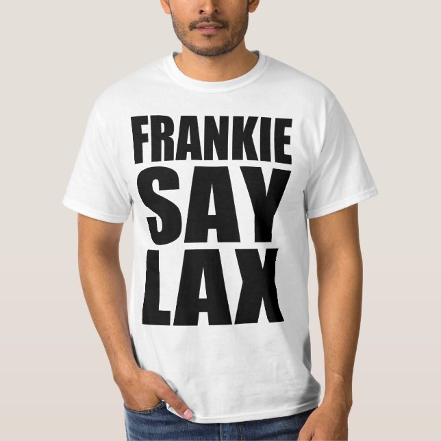 Frankie sagen lockeres T-Shirt (Vorderseite)