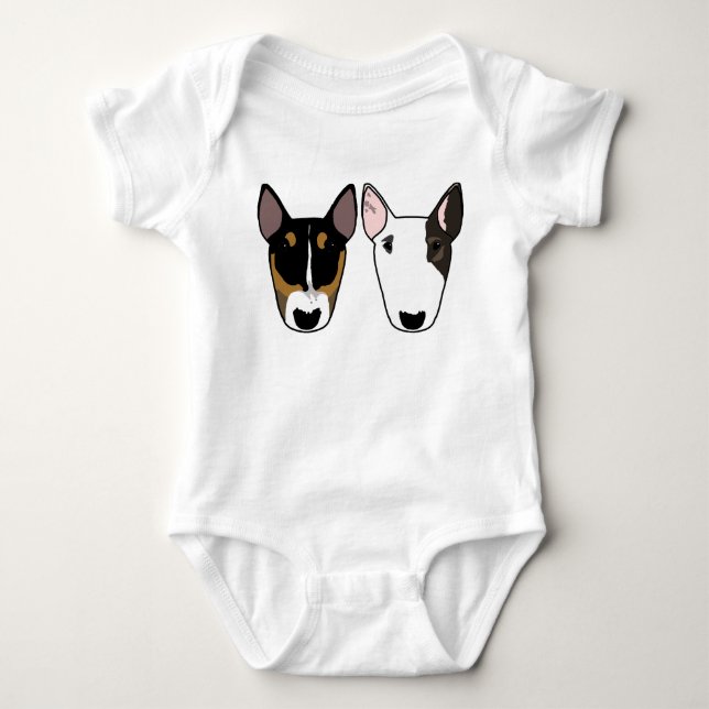 Frankie und Ralph Baby Strampler (Vorderseite)