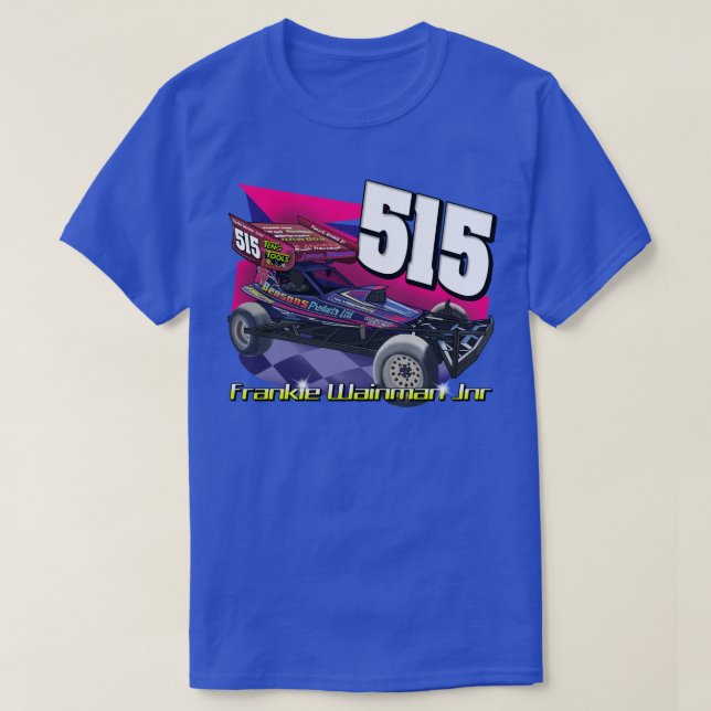 Frankie Wainman Jnr Brisca F1 2021 Tarmac T-Shirt (Design vorne)