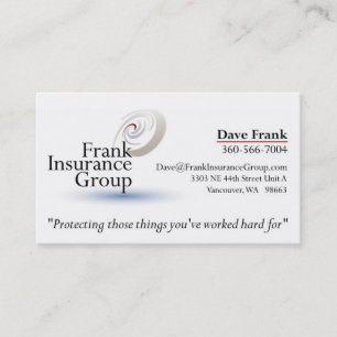 FrankInsuranceGroup 2 Visitenkarte