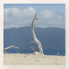 Franklandinseln - Australien Untersetzer Glass