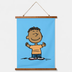 Franklin Arms Wide Wandteppich Mit Holzrahmen