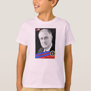 Franklin D. Roosevelt Baseballkarte T-Shirt