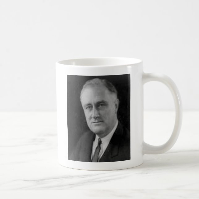 Franklin D Roosevelt Kaffeetasse (Rechts)