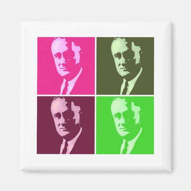 Franklin D. Roosevelt Magnet (Vorne)