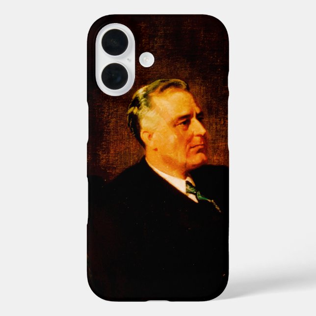 Franklin D. Roosevelt, Präsident der FDR-Depressio Case-Mate iPhone Hülle (Rückseite)
