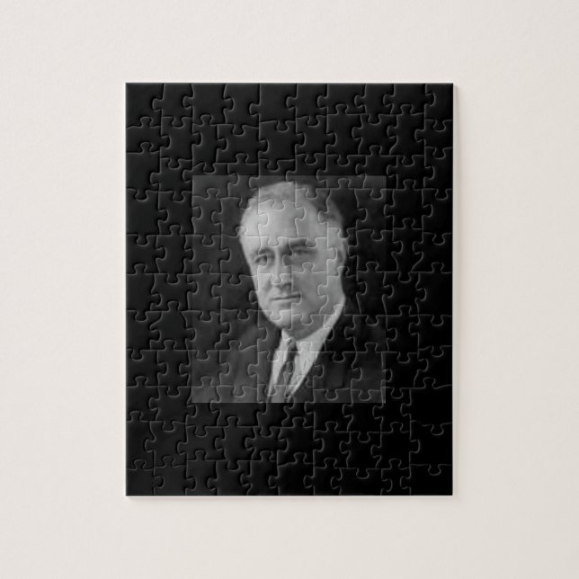 Franklin D Roosevelt Puzzle (Vertikal)