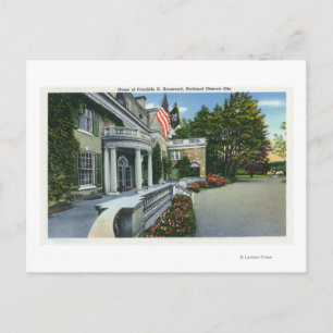 Franklin D Roosevelt's House Postkarte