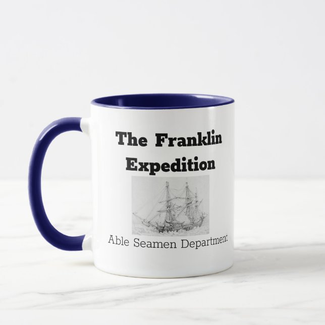 Franklin Expedition Able Seamen Department Tasse (Links)