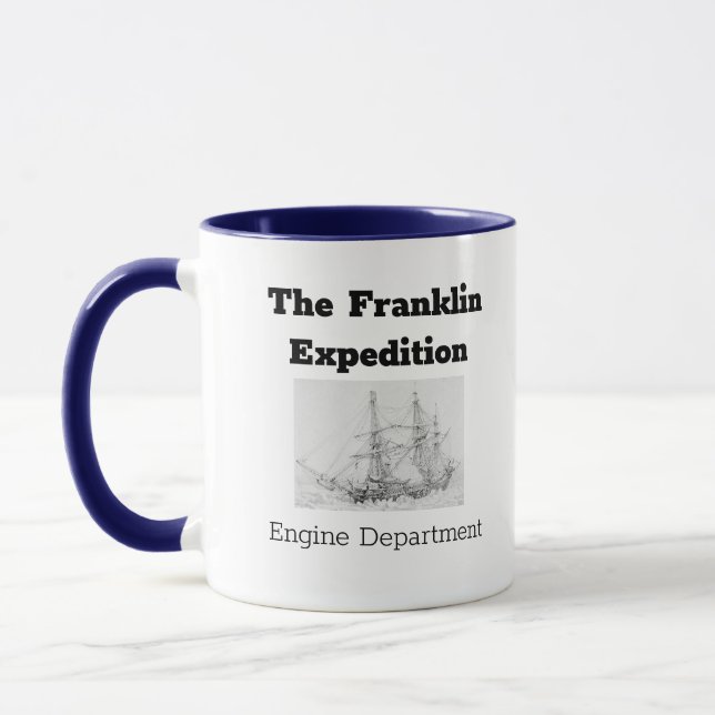Franklin Expedition Motor Department Tasse (Links)