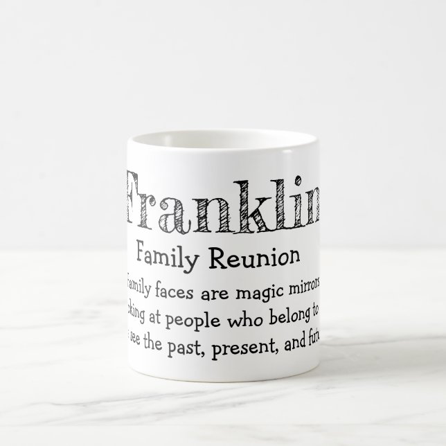 Franklin Family Wiedersehen Coffee Tasse (Mittel)