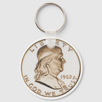 Franklin-Halbdollar Schlüsselanhänger