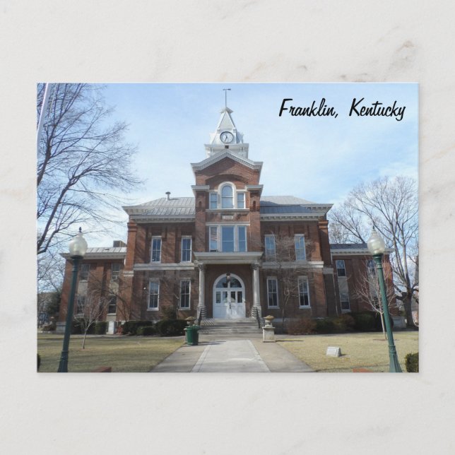 Franklin, Kentucky Postkarte (Vorderseite)