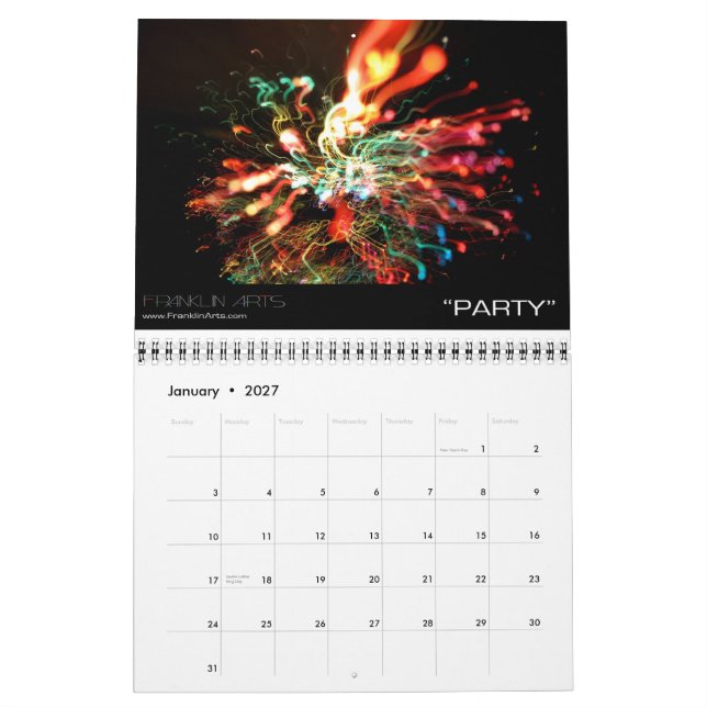 Franklin-Künste - Kalender 2009 (Jan 2027)