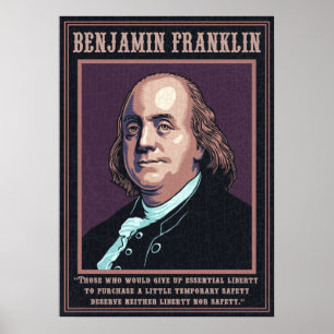 Franklin - Liberty Poster