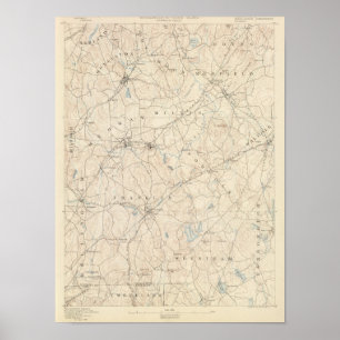 Franklin, Massachusetts Poster