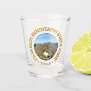 Franklin Mountains SP Schnapsglas