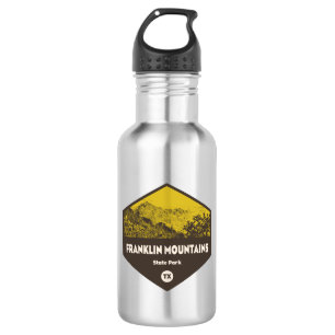 Franklin Mountains Staat Park El Paso Texas Edelstahlflasche