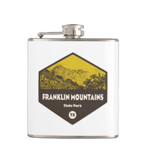 Franklin Mountains Staat Park El Paso Texas Flachmann
