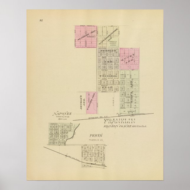 Franklin, Nebraska Poster (Vorne)