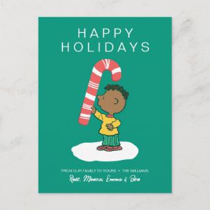 Franklin Peppermint Candy Feiertagspostkarte