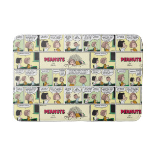 Franklin, Peppermint Patty & Marcie Math-Klasse Badematte