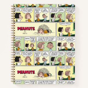 Franklin, Peppermint Patty & Marcie   Math-Klasse Notizbuch