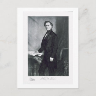Franklin Pierce, 14. Präsident der USA Postkarte