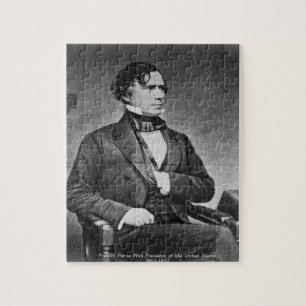 Franklin Pierce 14. Präsident von Amerika. Puzzle