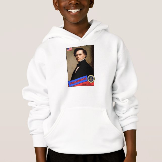 Franklin Pierce Baseball Card Hoodie (Vorderseite)