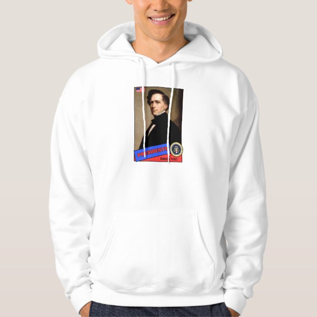 Franklin Pierce Baseball Card Hoodie (Vorderseite)