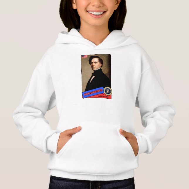 Franklin Pierce Baseball Card Hoodie (Vorderseite)