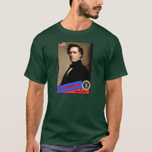 Franklin Pierce Baseballkarte T-Shirt